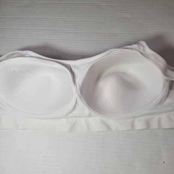 Truekind White Everyday Comfort Straps Wireless Shaping Bra #10024 Size 3X - Picture 3 of 5